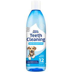 Naturel Promise fresh dental breath bottle shown for easy daily water-additive use