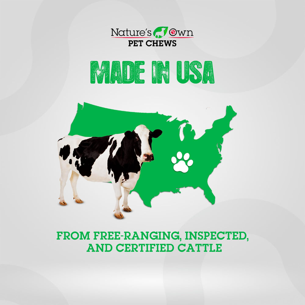 Nature's Own Pet Chews all-breed suitability for dogs of any size.