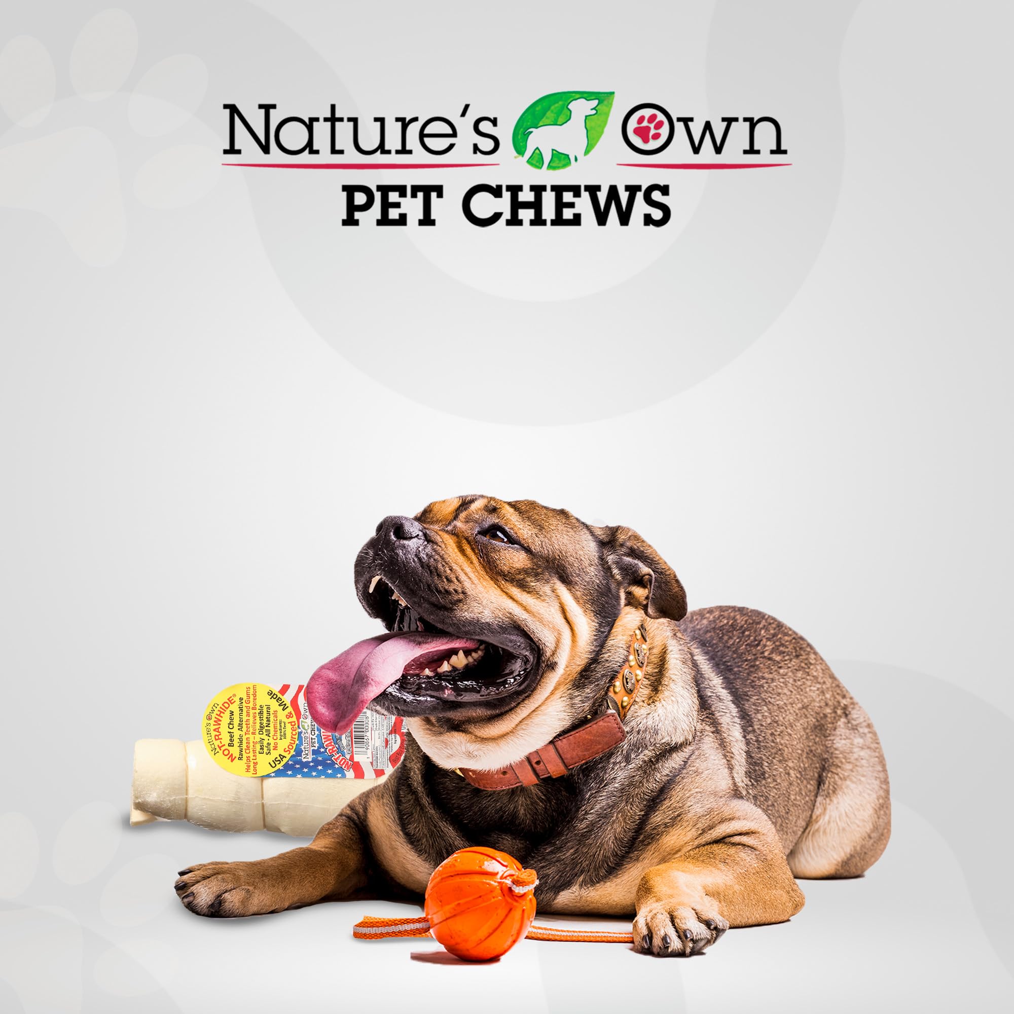 Nature's Own Pet Chews premium beef quality ensures safe, nutritious snack.
