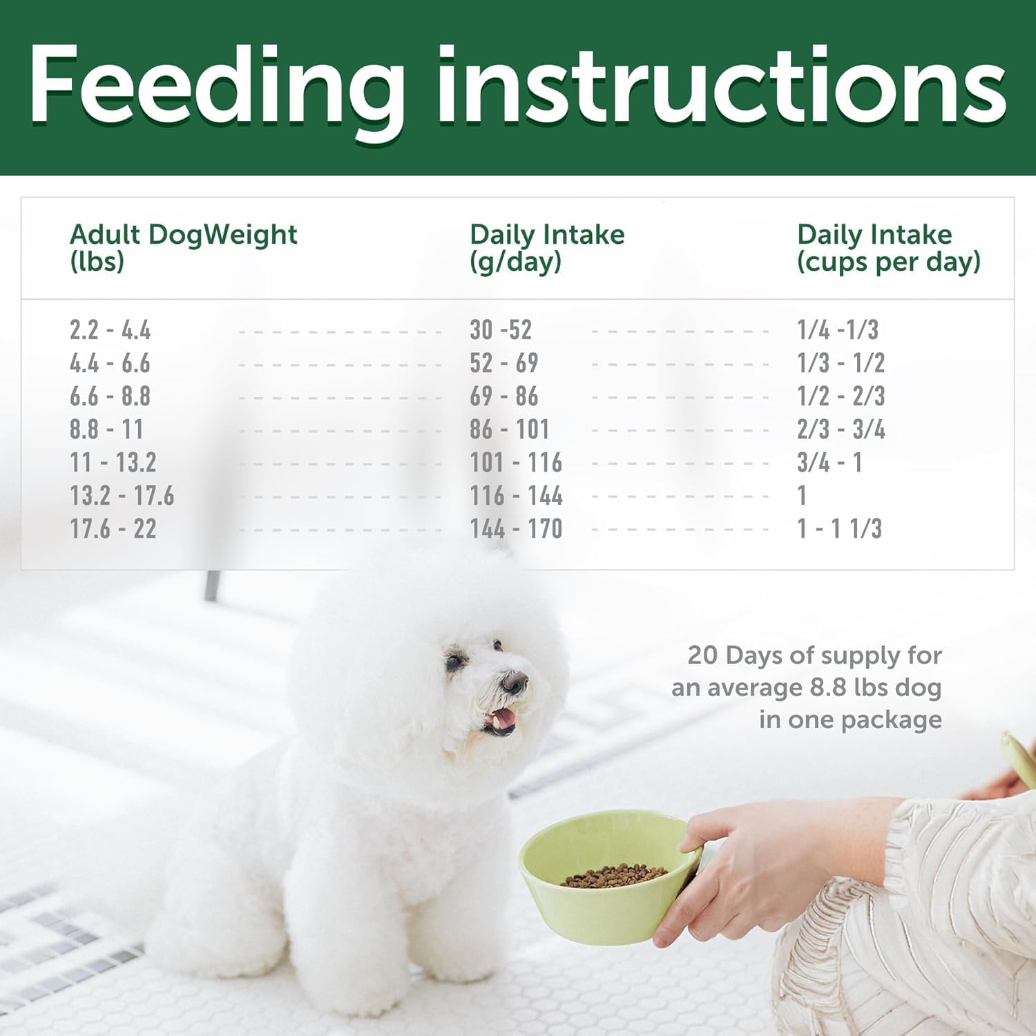 Nature's Protection white fish kibble texture suitable for picky eaters