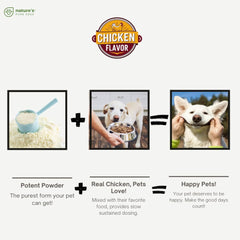 Nature's Pure Edge ashwagandha-root photo; supports relaxation during daily pet stress.
