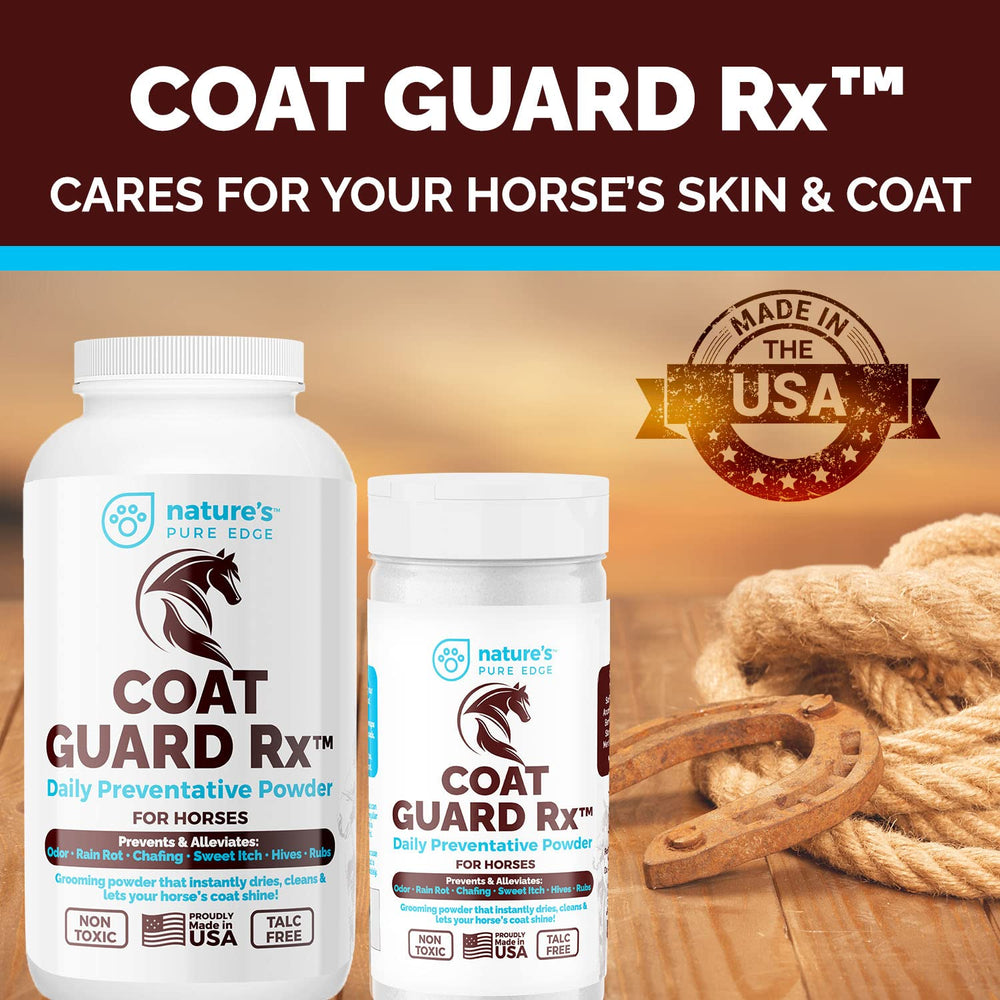 Nature's Pure Edge Coat Guard Rx mane-tail-clean shot emphasizes refreshed look