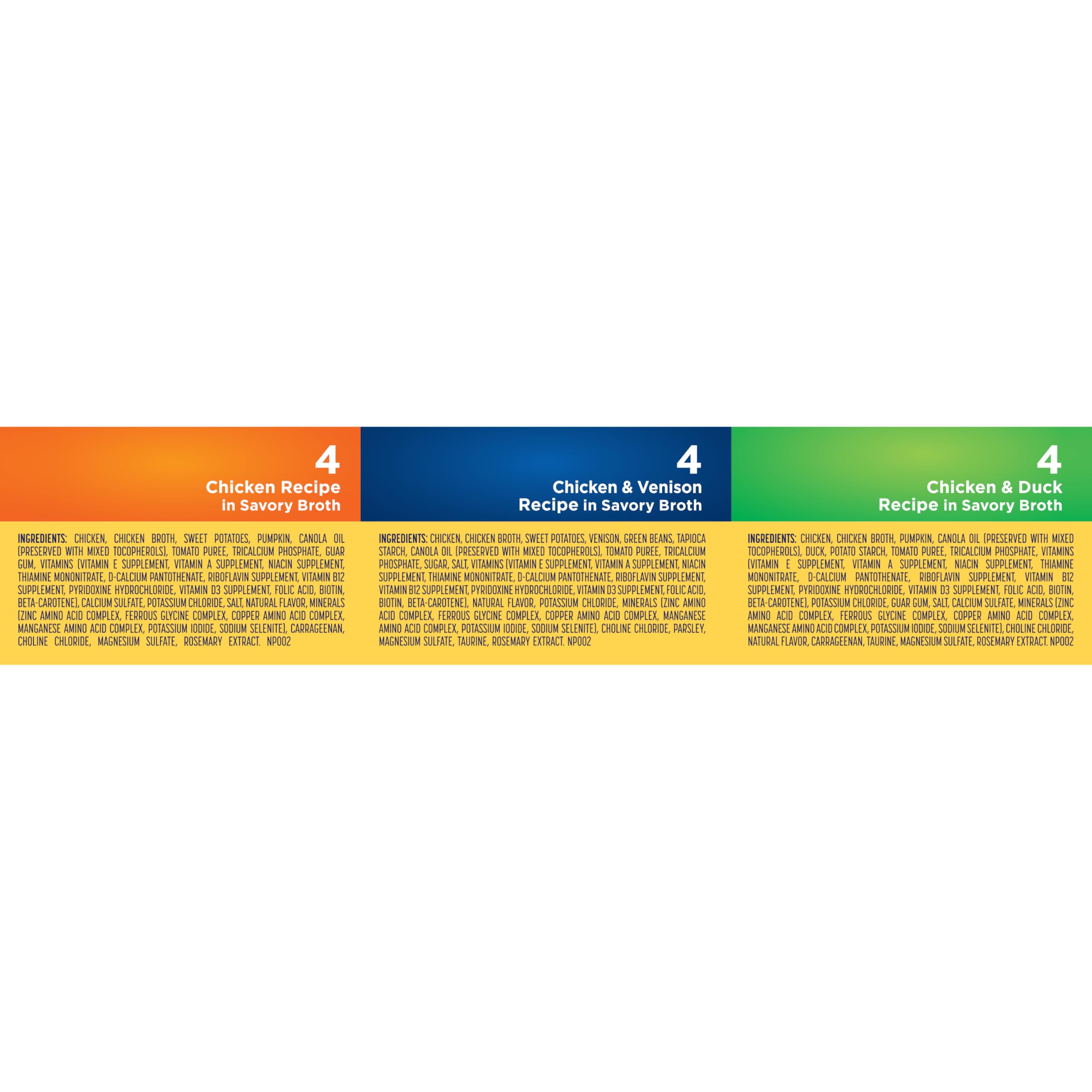 Nature's Recipe grain-free nutrition label detail aids informed feeding choices.