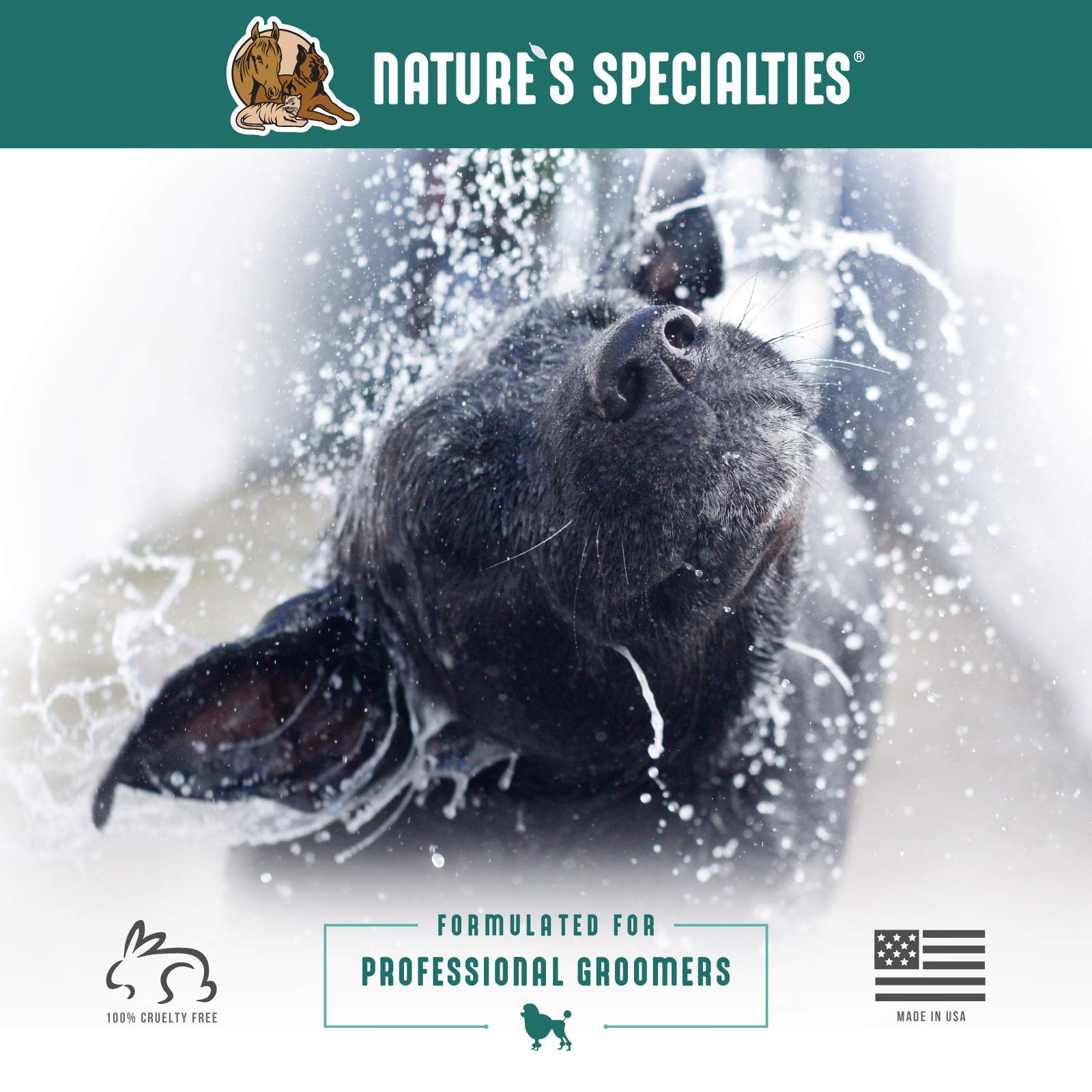 Nature's Specialties Plum Silky Dog Cologne packaging signals premium, ready-to-use fragrance