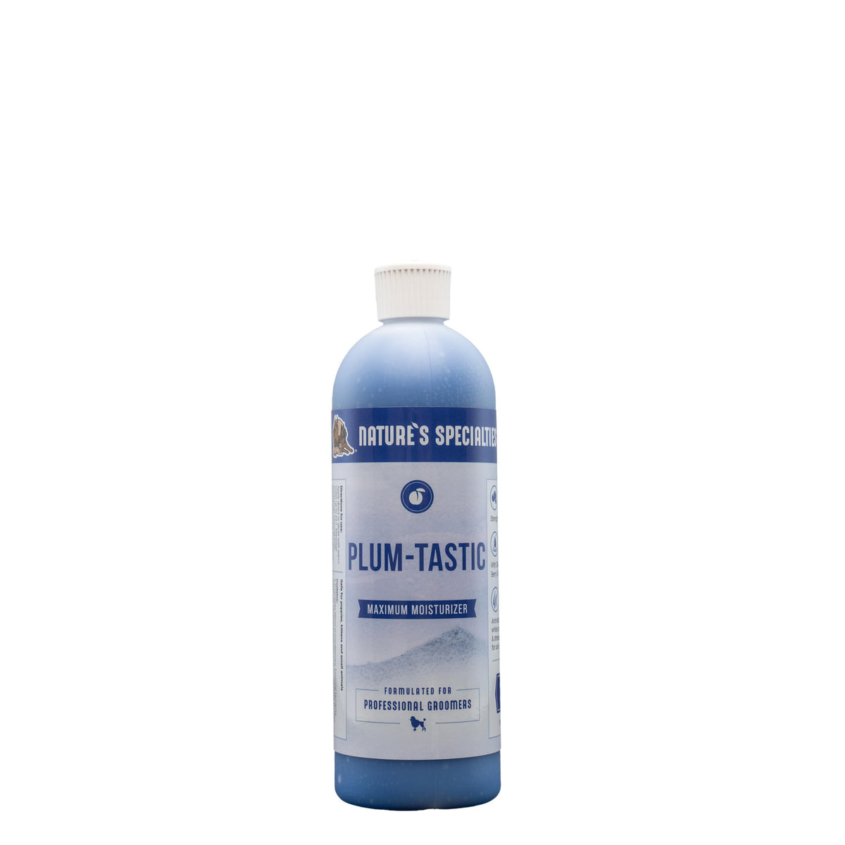 Nature's Specialties Plum-Tastic bottle pour for concentrated conditioner.
