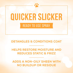 Nature's Specialties Quicker Slicker leaves coat soft after a bath