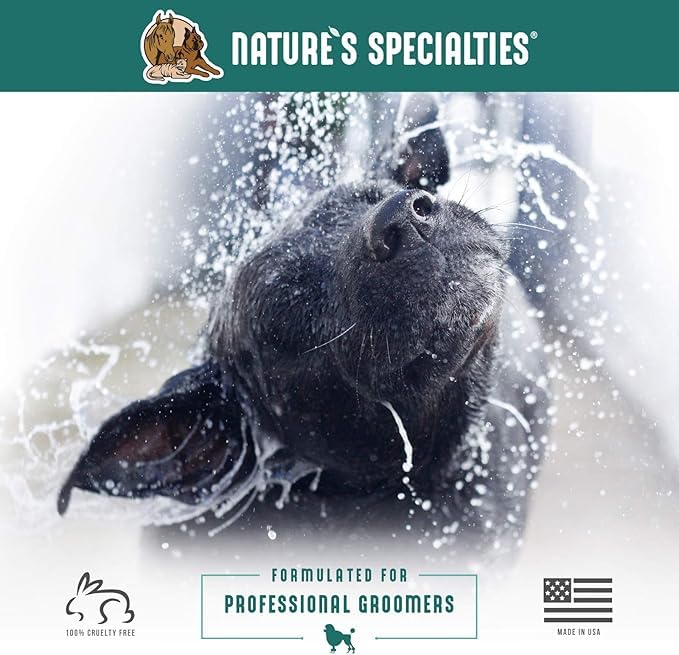 Nature's Specialties Remoisturizer cat coat after use with soft, fresh fur.