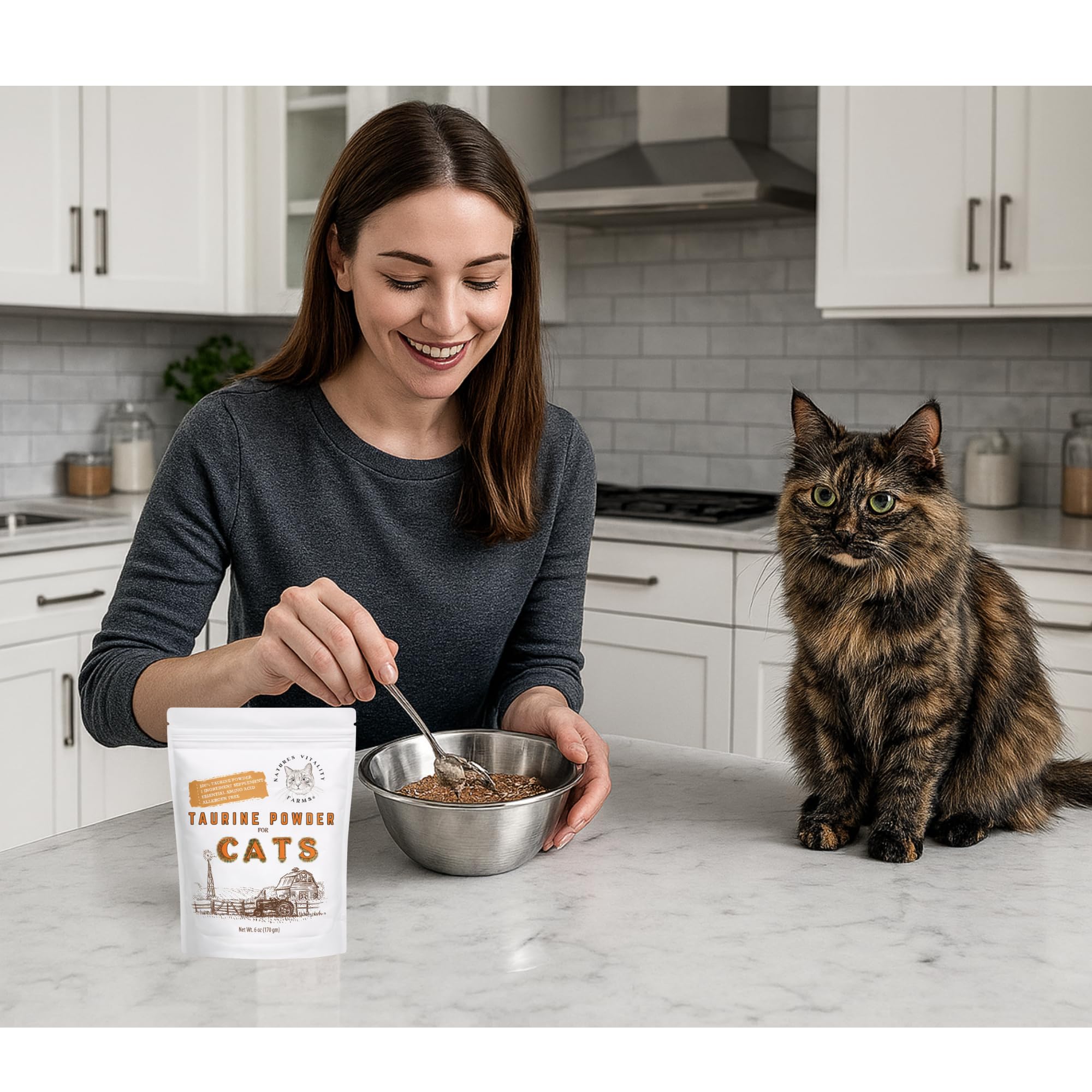 Envase con cierre hermético de Taurina para conservar la frescura.