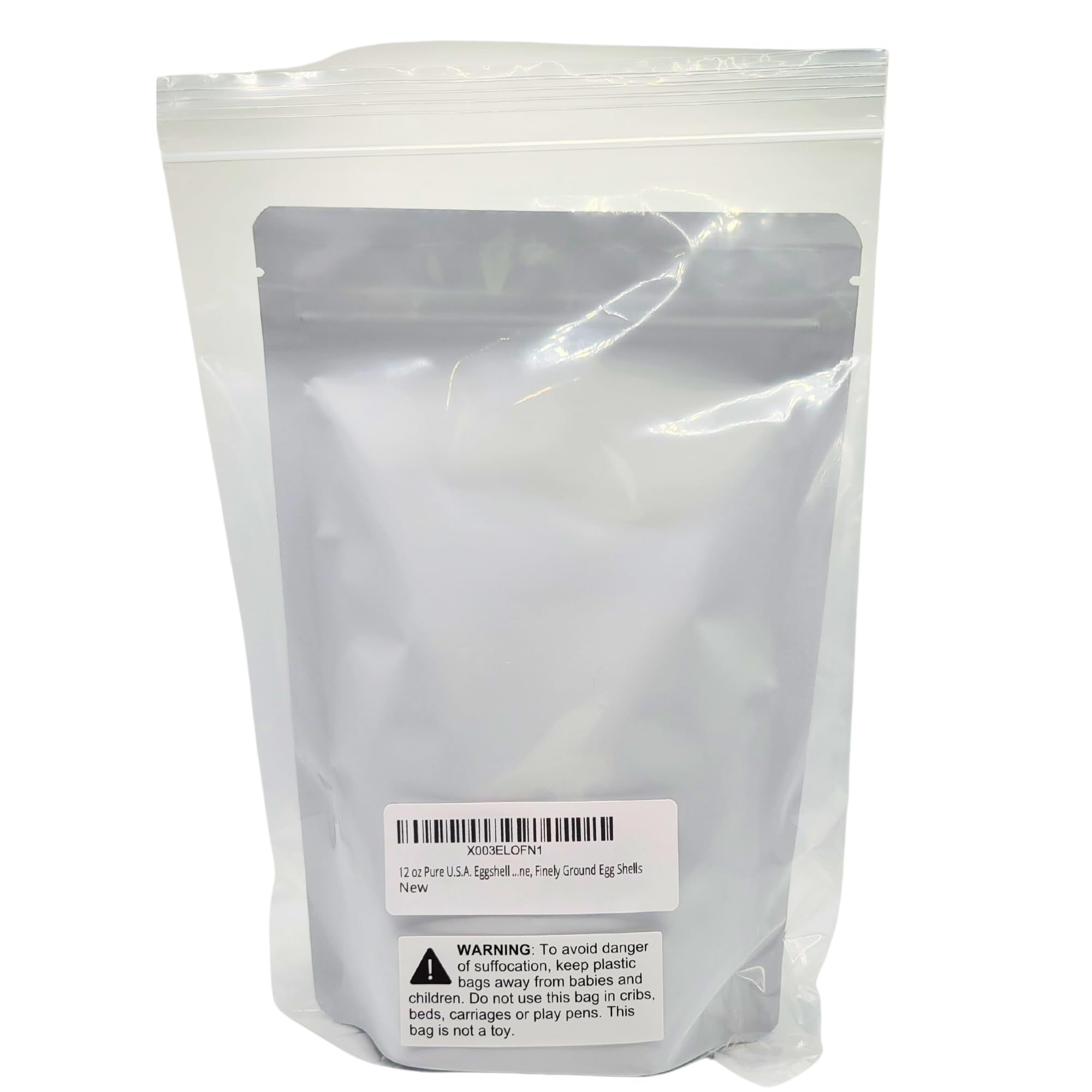 US-made calcium from eggshells by Natures Vitality Farms.