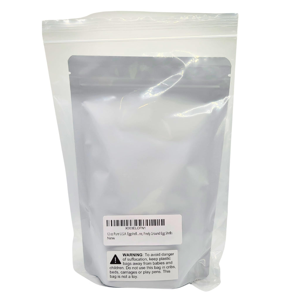 US-made calcium from eggshells by Natures Vitality Farms.