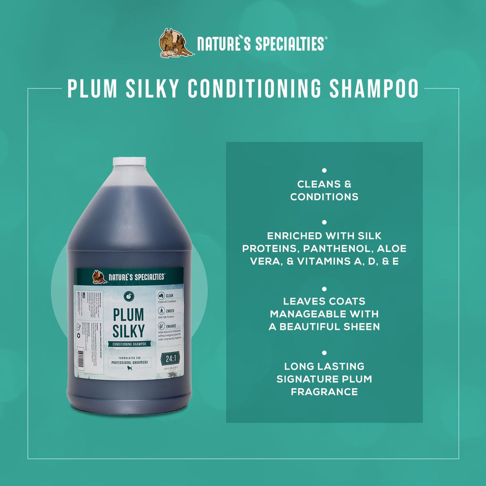 Nature's Specialties Plum Silky dilution with warm water for easy prep