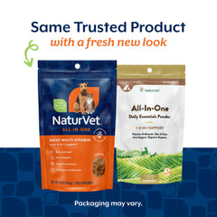 NaturVet All-in-One dog supplement digestion support with probiotics