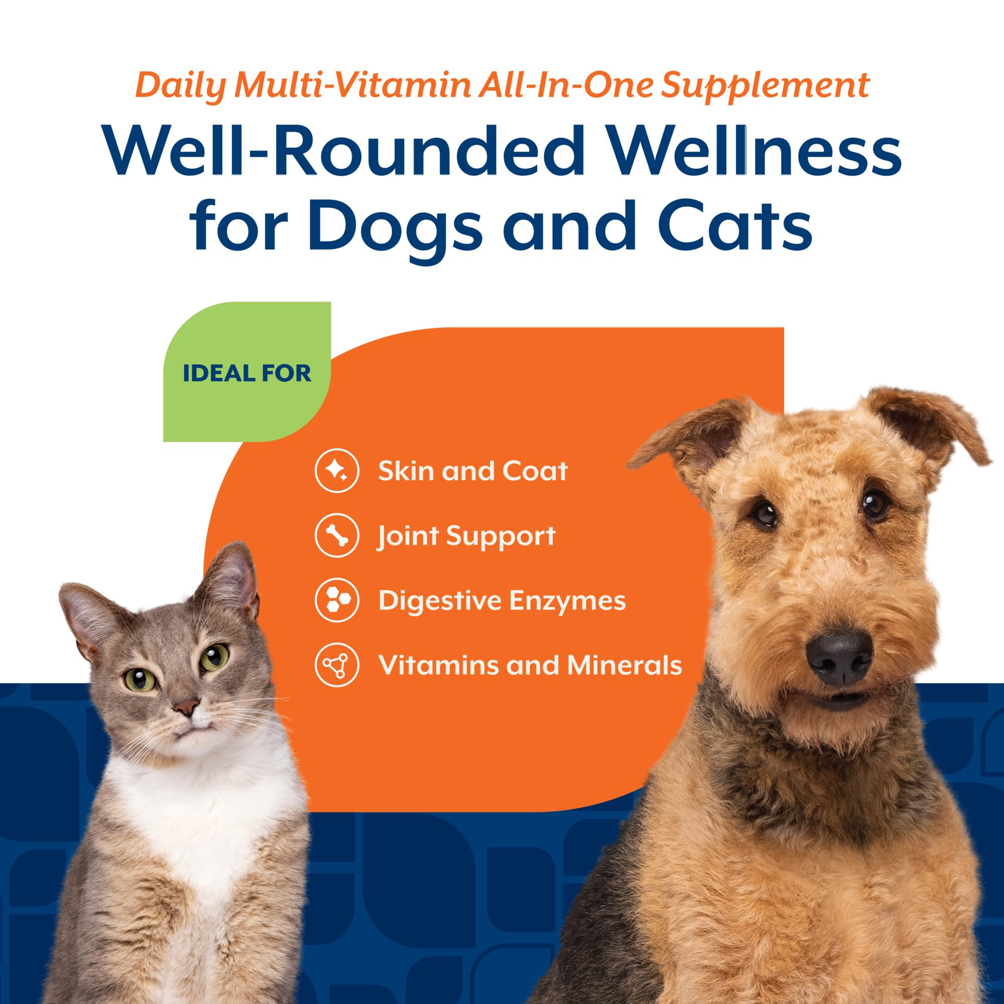 NaturVet All-in-One dog supplement wheat-free formula