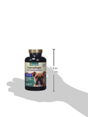 NaturVet Coprophagia breath-aid label close-up illustrating breath-freshening benefit.
