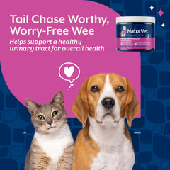 NaturVet Cranberry Relief Plus Echinacea scoop highlights convenient dosing for ongoing support.