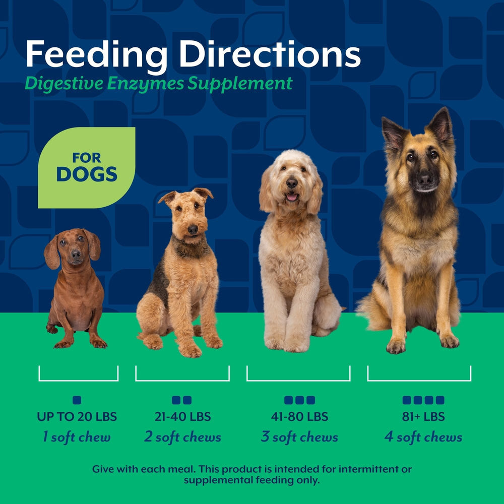 NaturVet Digestive Enzymes friendly texture enhances treat-time digestion routine.