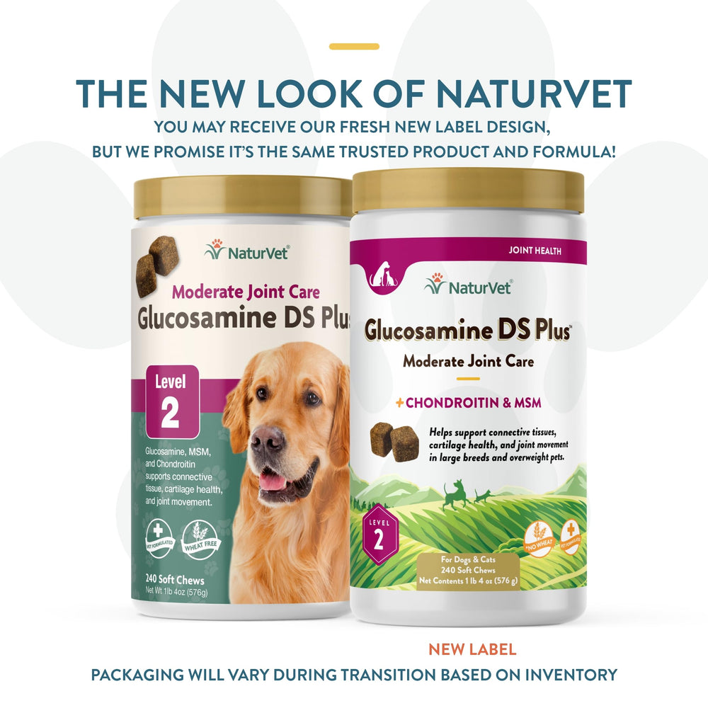 NaturVet Glucosamine DS Plus soft chews close-up highlighting tasty texture for pets.
