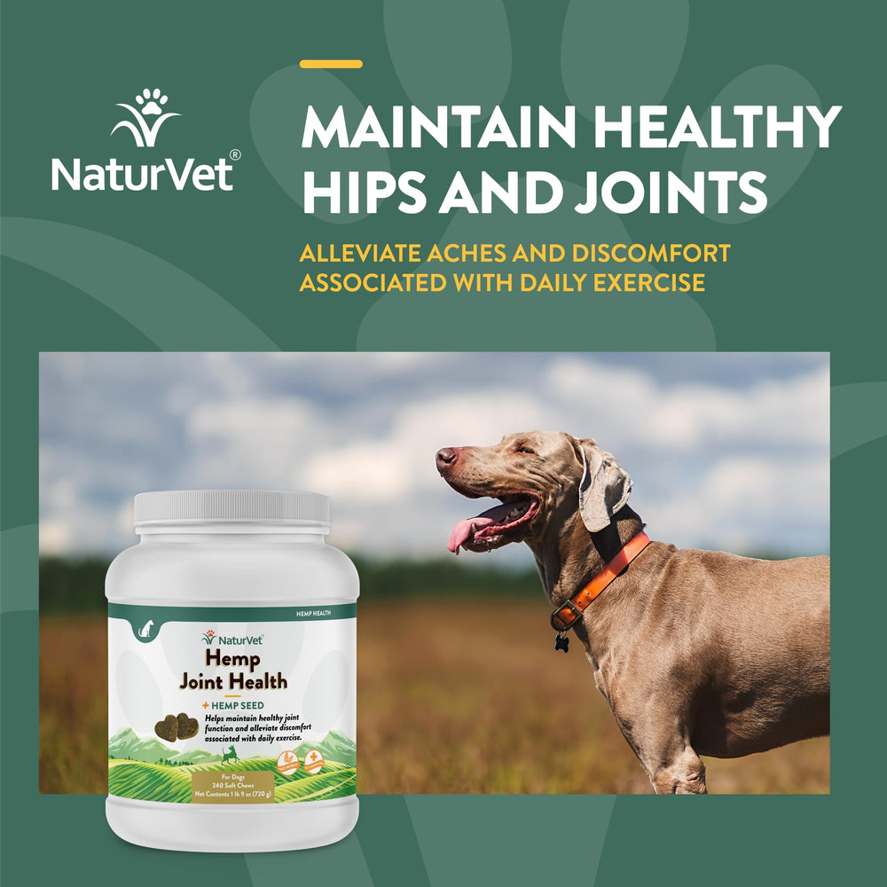 NaturVet Hemp Seed Omega 3 vitamins close up signals canine wellness support.