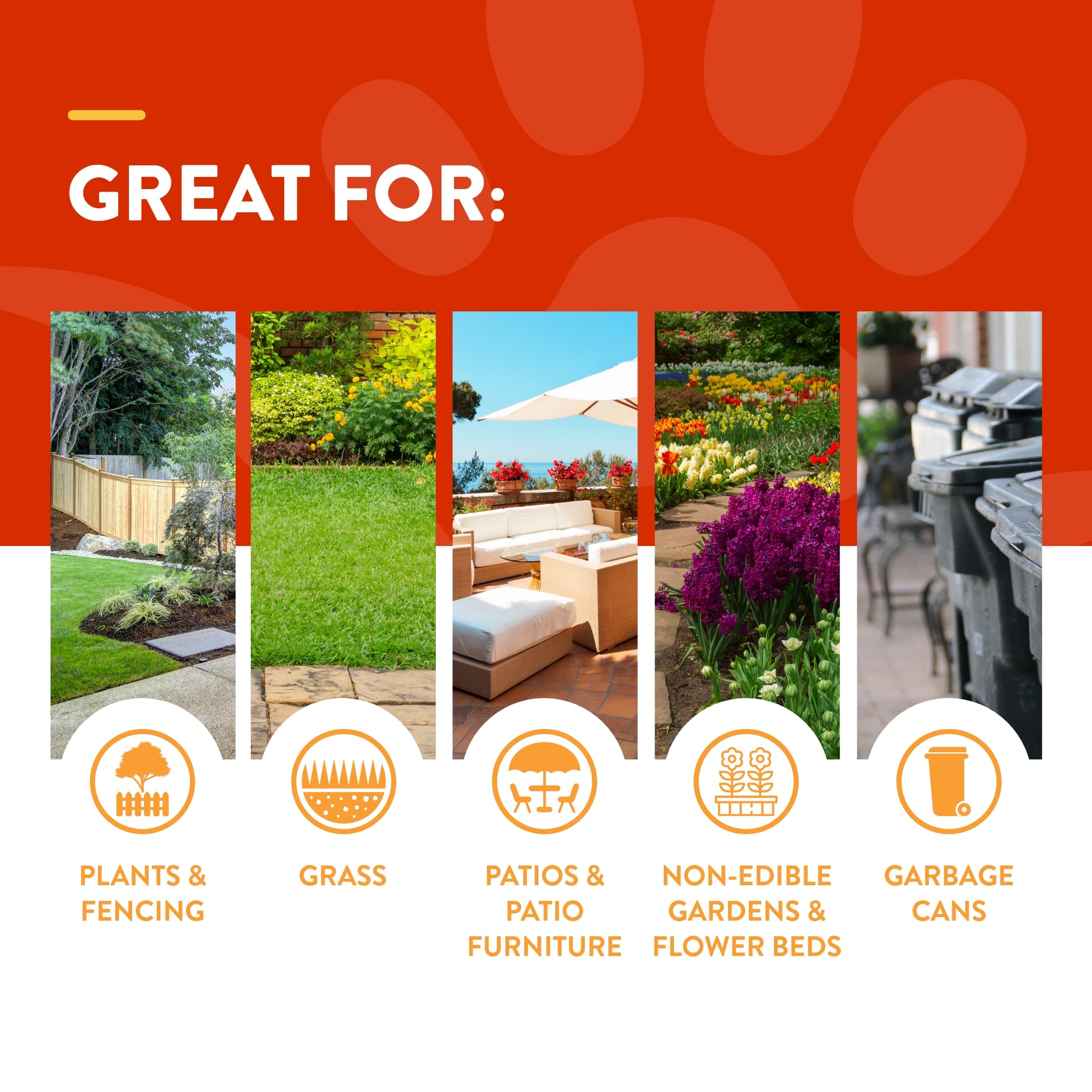 NaturVet indoor-outdoor-use demonstrates versatile application across home and yard.