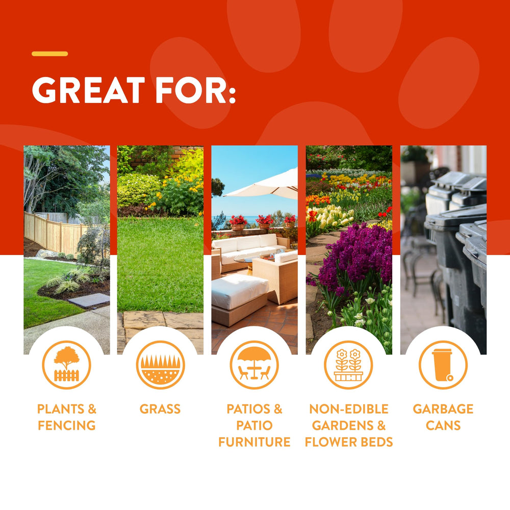 NaturVet indoor-outdoor-use demonstrates versatile application across home and yard.