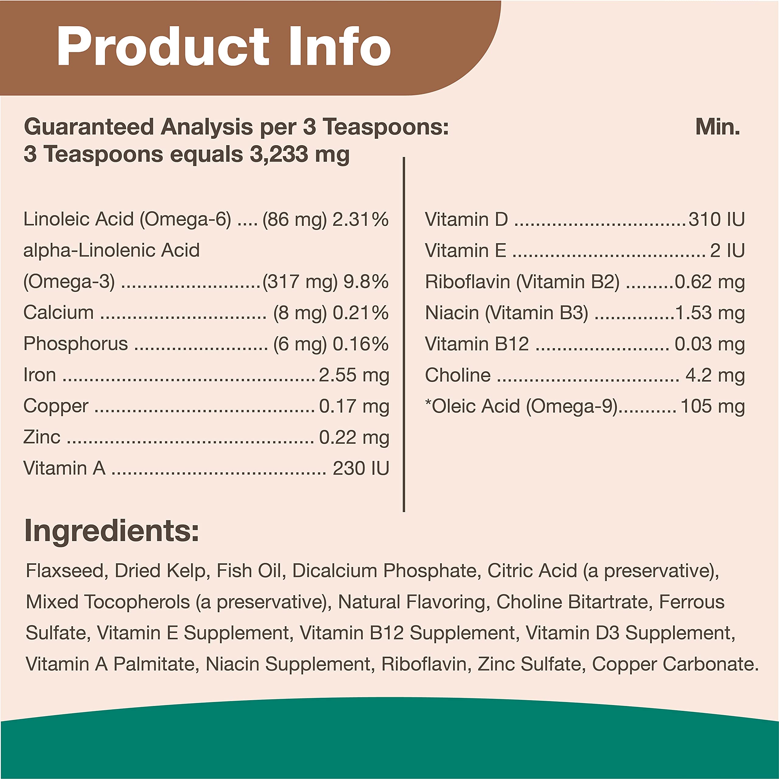 NaturVet Kelp Help Plus Omegas made-in-usa-flag signals USA-made quality.