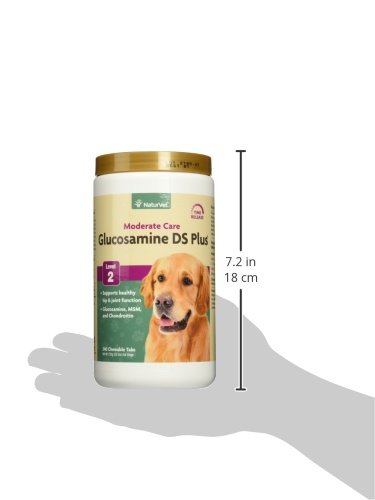 NaturVet MSM and antioxidants ingredients highlight joint support.