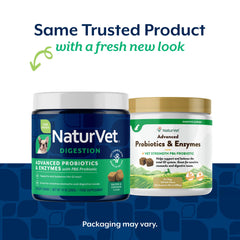 NaturVet PB6 dog soft chews bacon flavor close-up for digestive support.