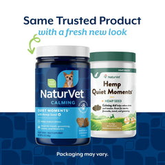 NaturVet Quiet Moments close-up of chews showing treat-like texture for daily soothing