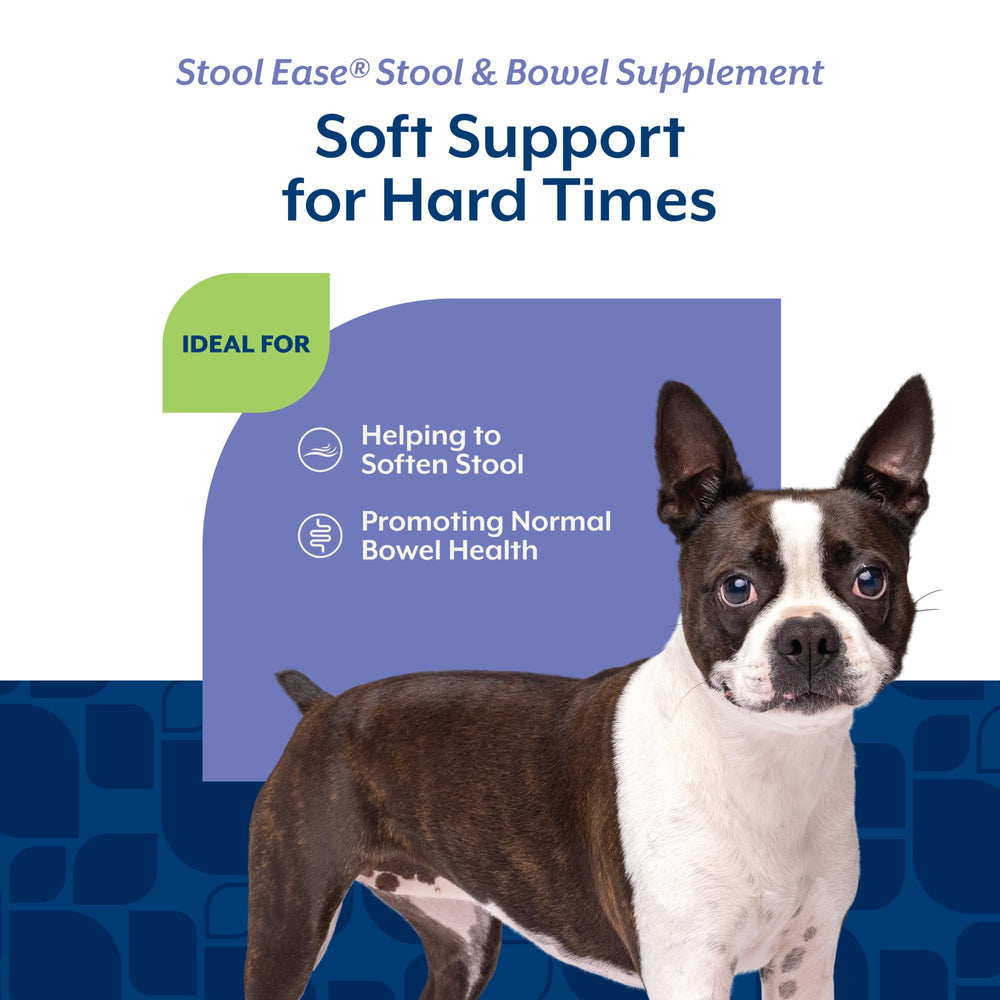NaturVet Stool Ease flaxseed psyllium husk highlights key fiber ingredients