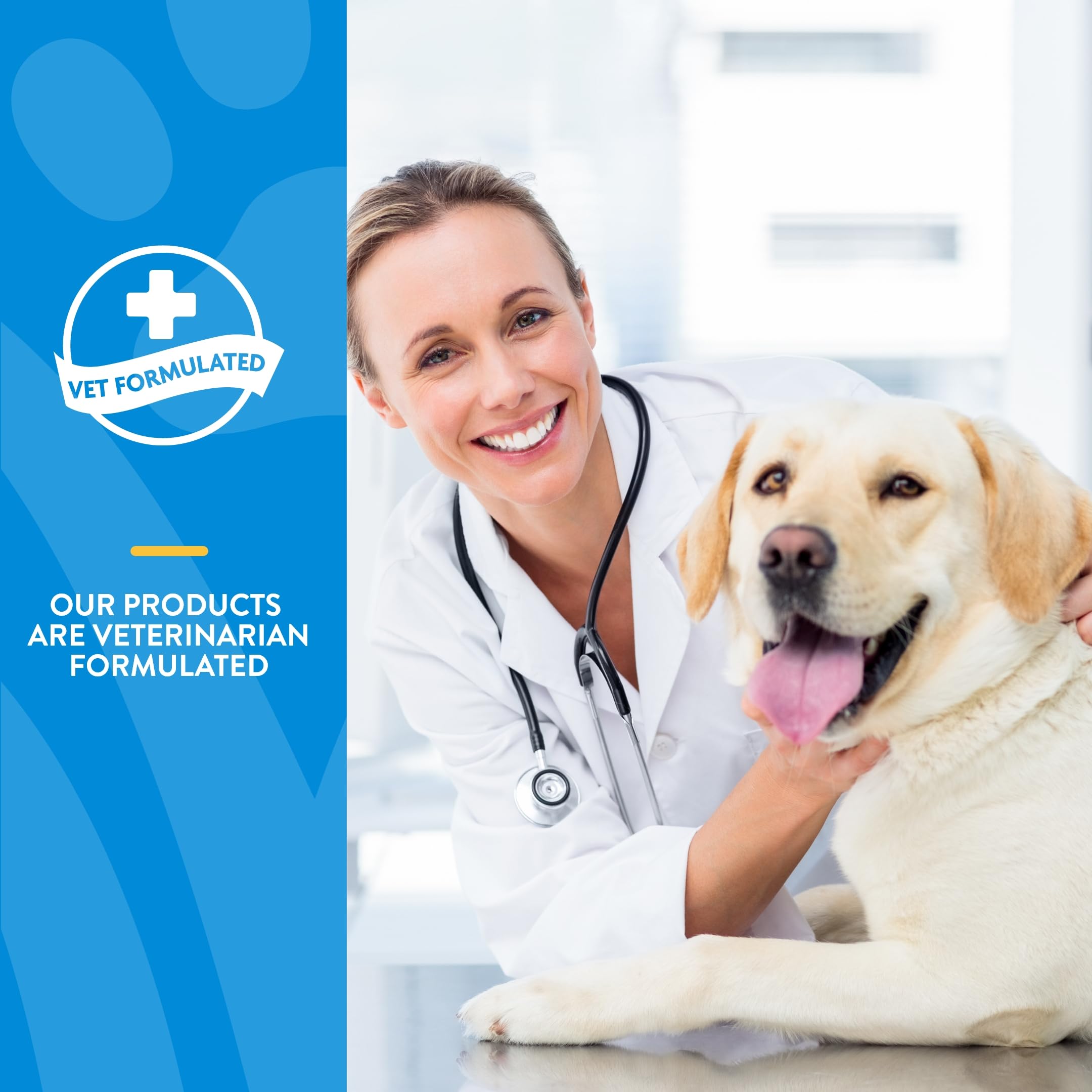 NaturVet Tear Stain Plus Lutein dog and cat care routine use