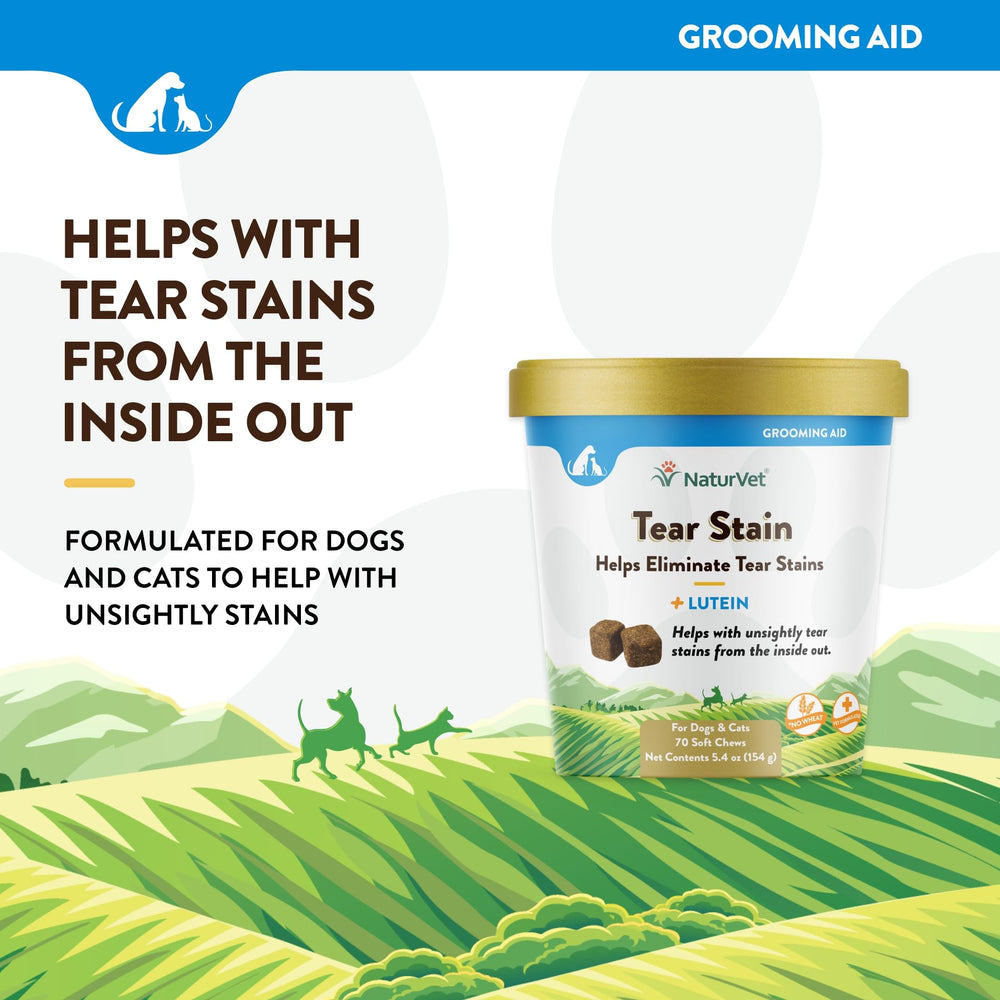 NaturVet Tear Stain Plus Lutein dosage spoon for measured treats