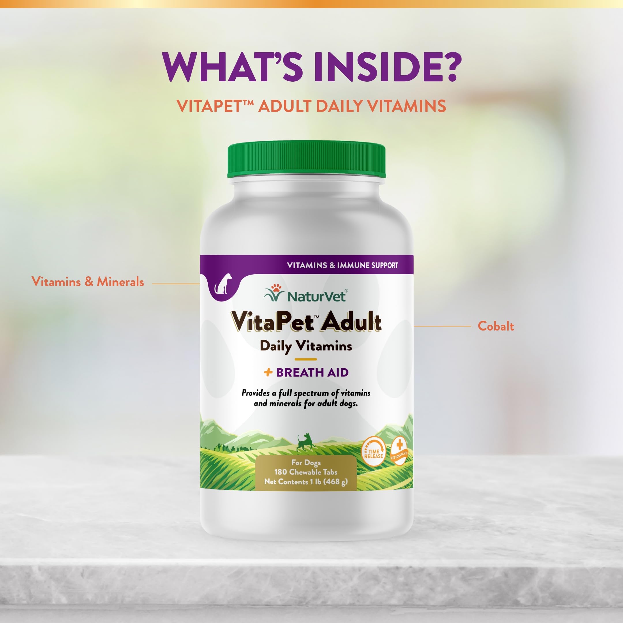 NaturVet VitaPet parsley breath freshener detail