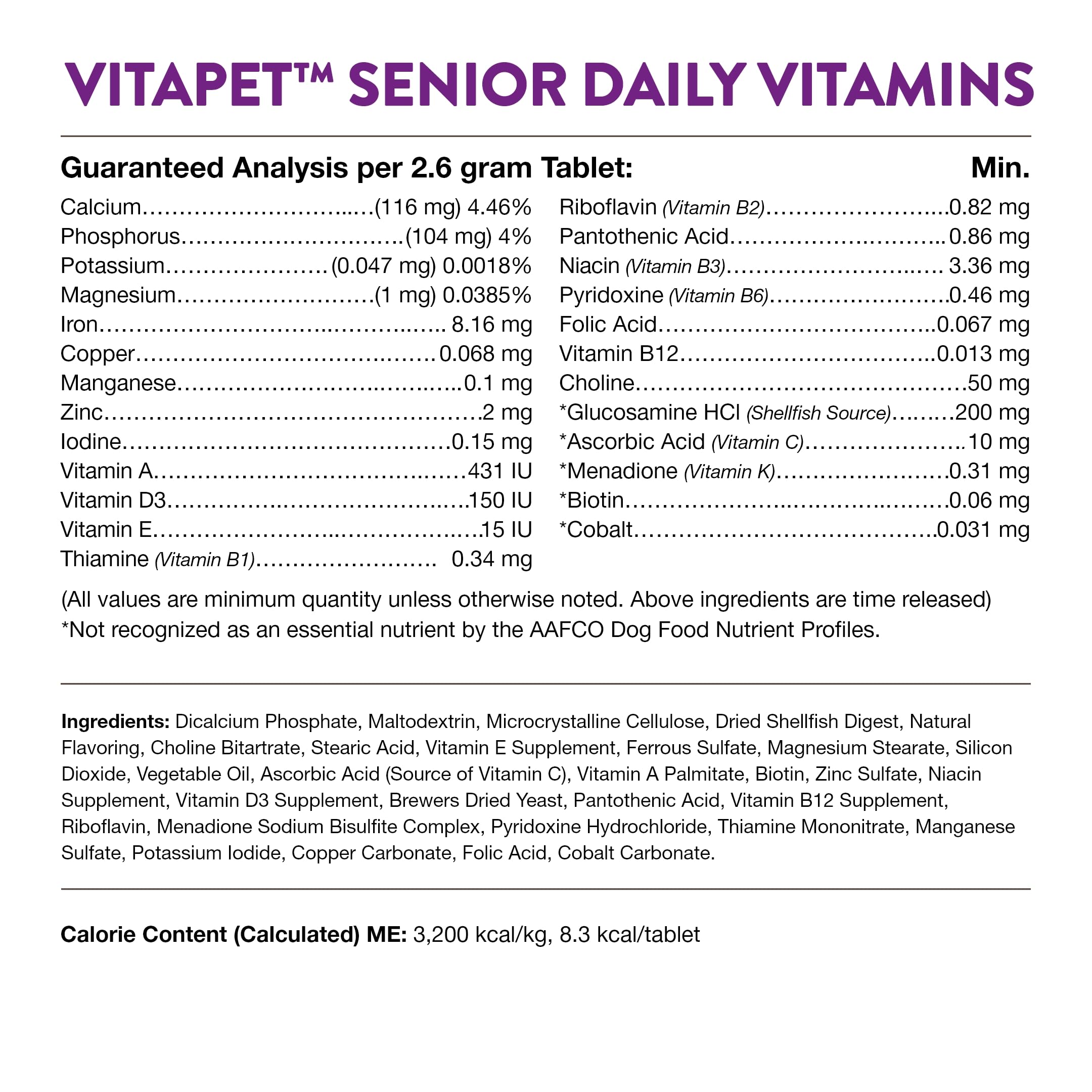 NaturVet VitaPet Senior dog joint support during walks.