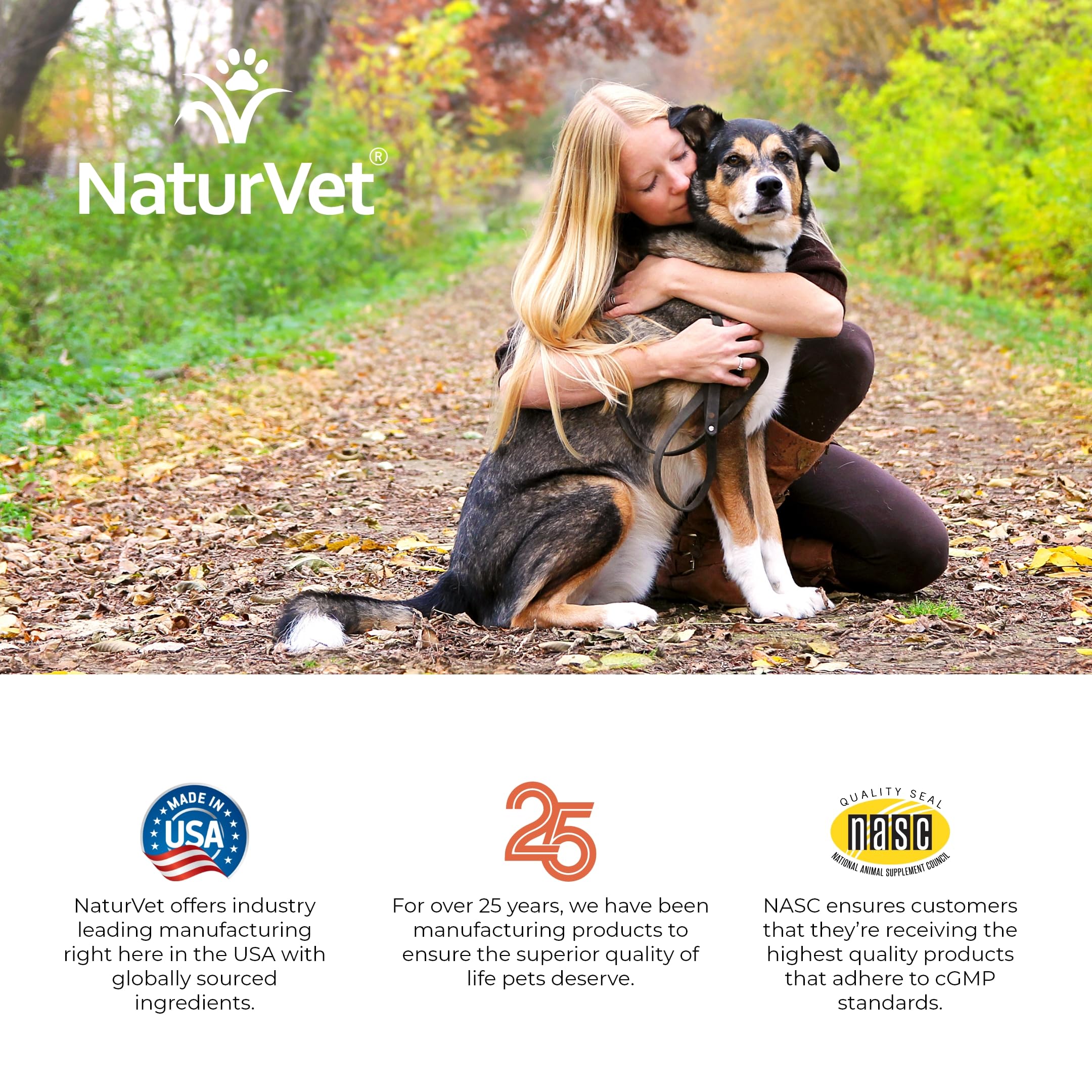NaturVet VitaPet Senior soft chews support aging dogs during daily activity and comfort
