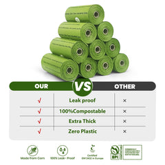 Natuural 18-rolls packaging demonstrates convenient, leakproof design.