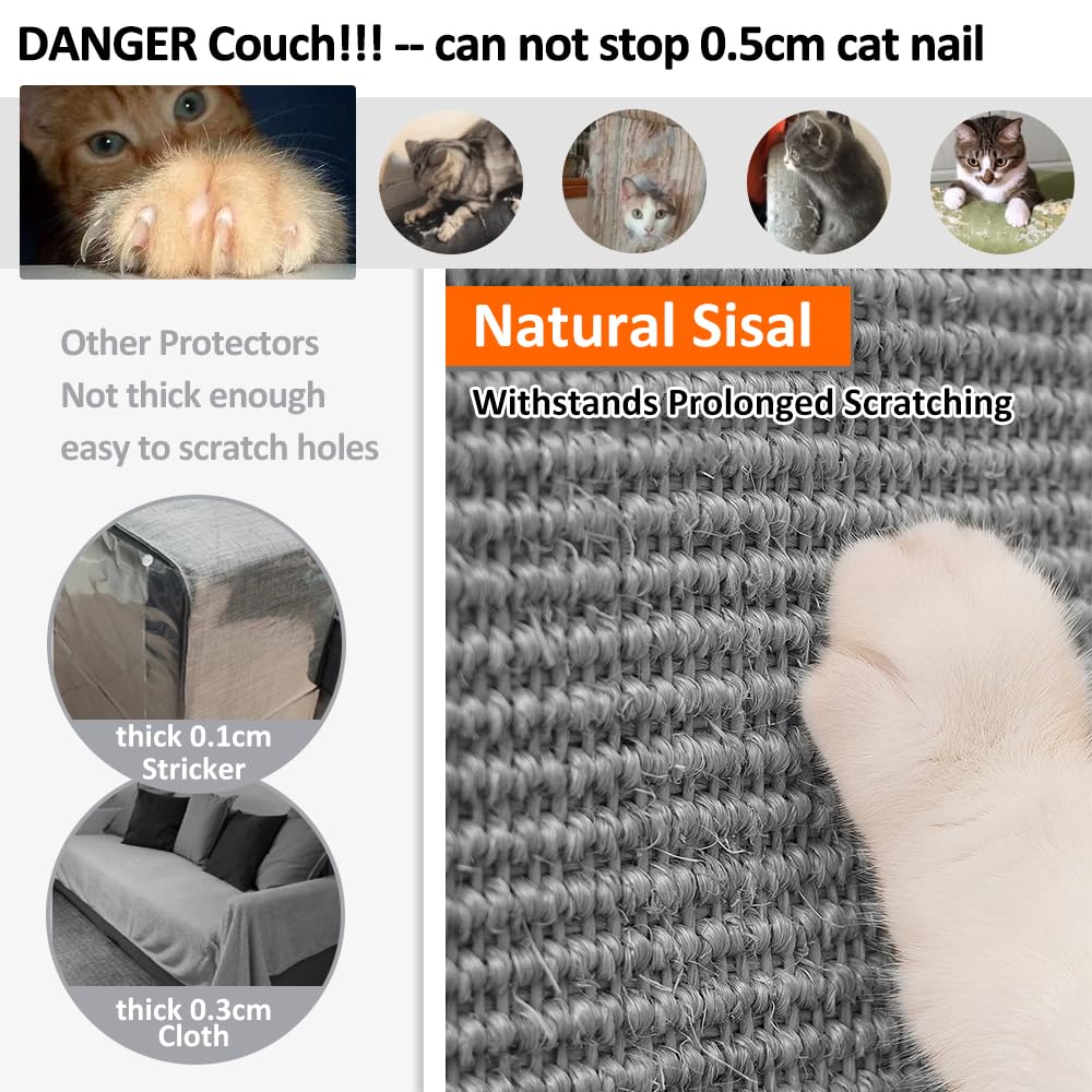 NATUYA armrest cover flexes to sofa contours.