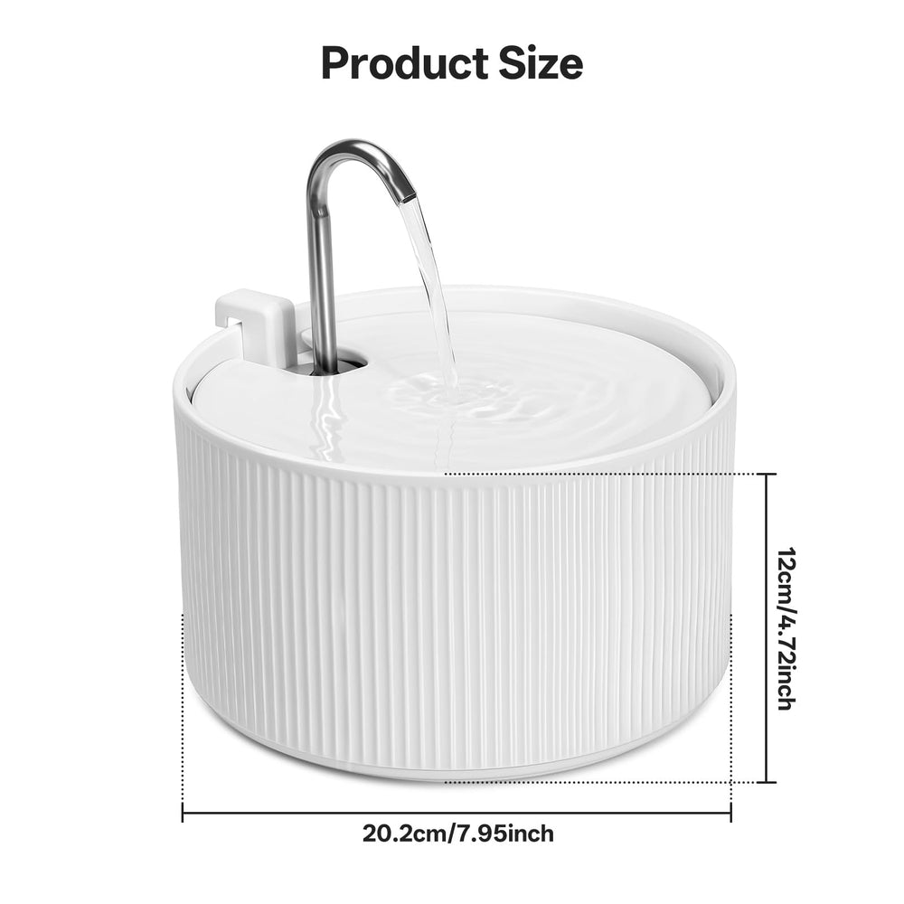 NautyPaws easy-clean ceramic design simplifies daily maintenance.
