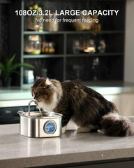 NautyPaws ultra quiet pump operates quietly for peaceful nights.