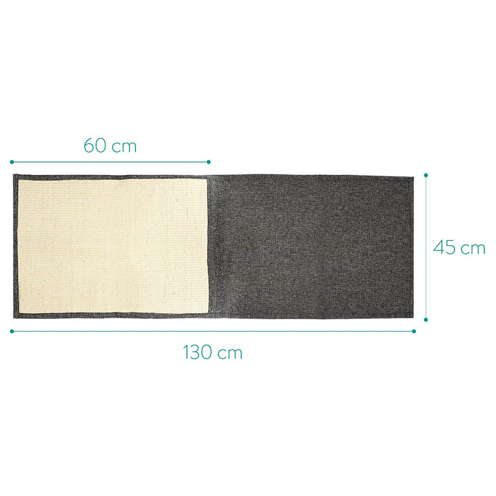 Navaris 2X Cat Scratch Mats two-pack ready for sofa ends.