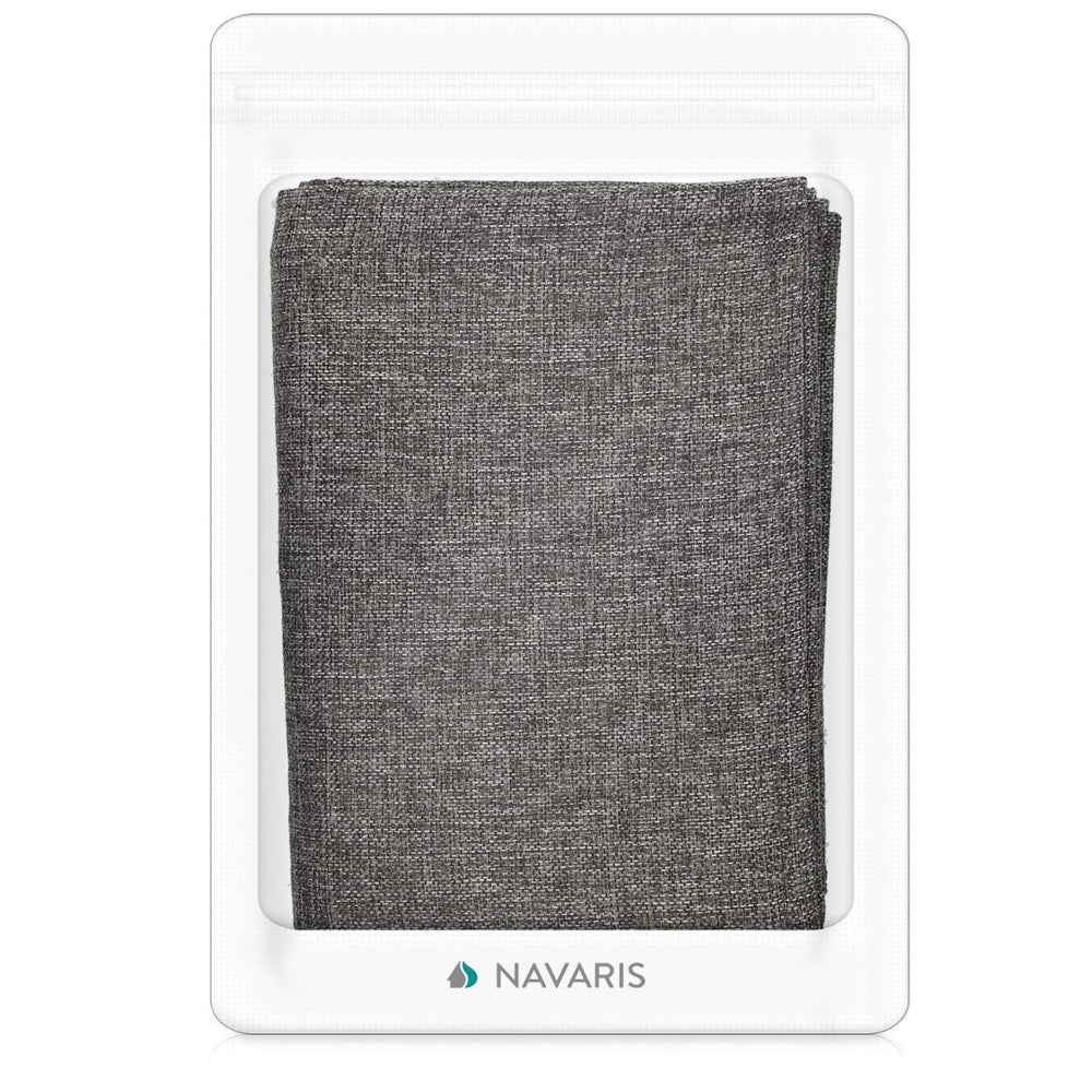 Navaris armrest and cushion area coverage keeps upholstery safe.