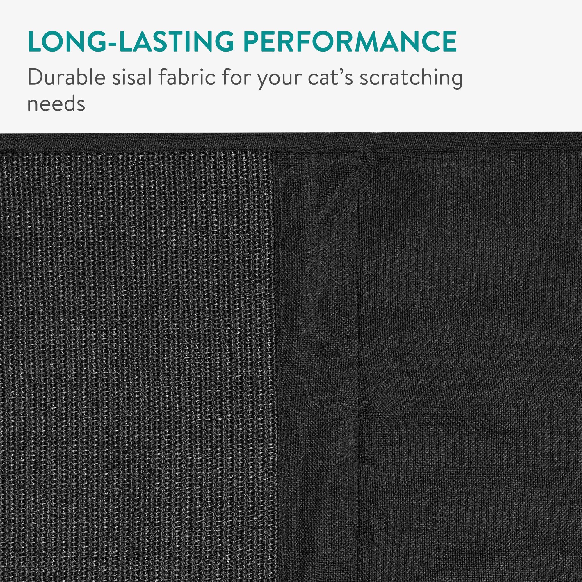 Navaris cat scratch sofa protector-black-design complements dark sofas in modern interiors