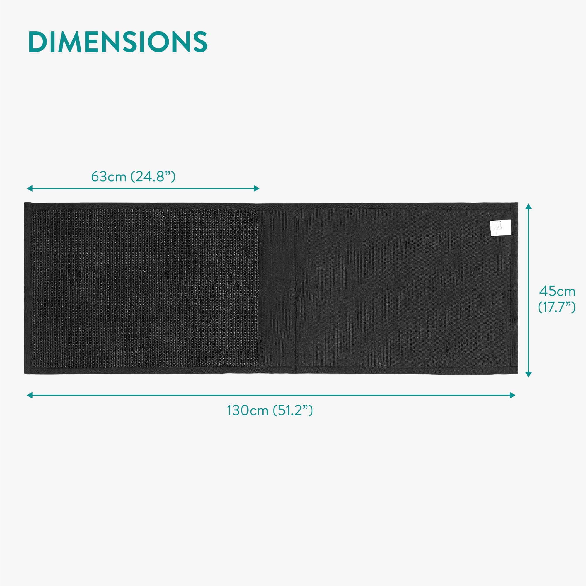 Navaris cat scratch sofa protector-living-room-organization shows tidy, accessible storage solution