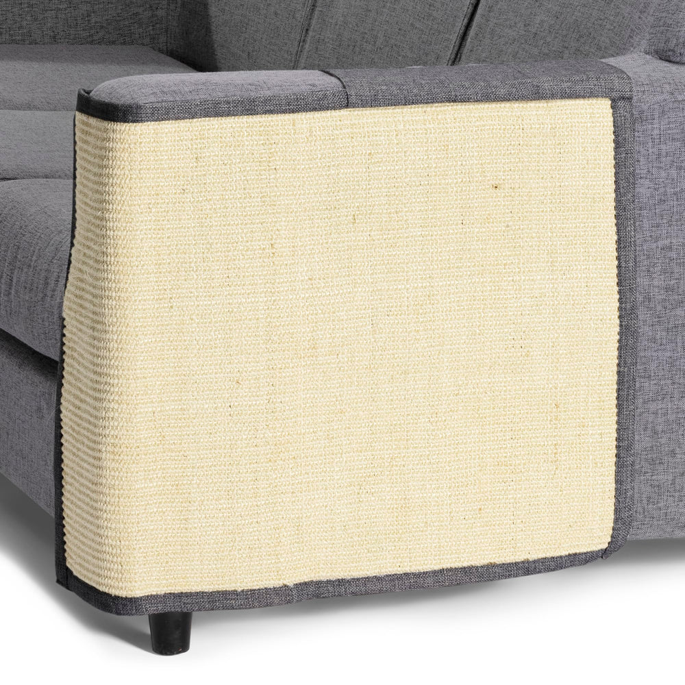 Navaris Velcro-fastener on sofa legs ensures secure mat positioning.