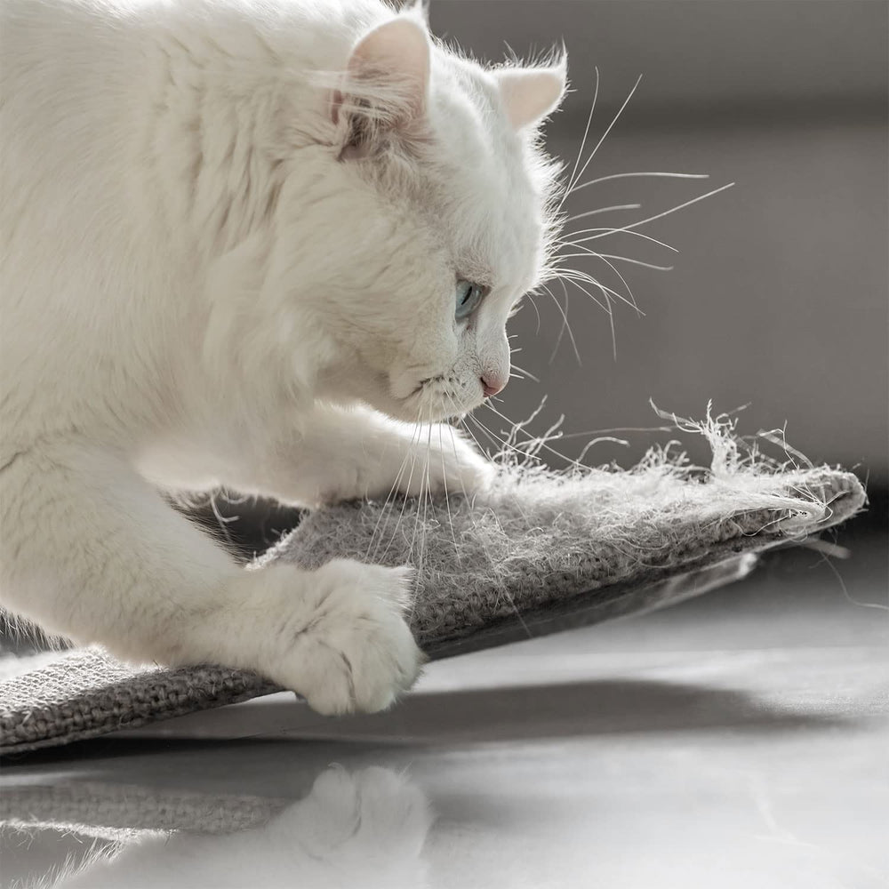 NAZVA Cat Scratcher Mat easy cleaning after naps and play sessions
