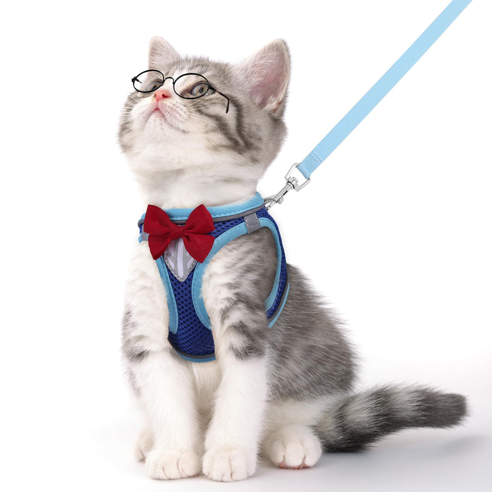 NCMAMA cat harness with breathable mesh for comfortable daily walks and secure fit.