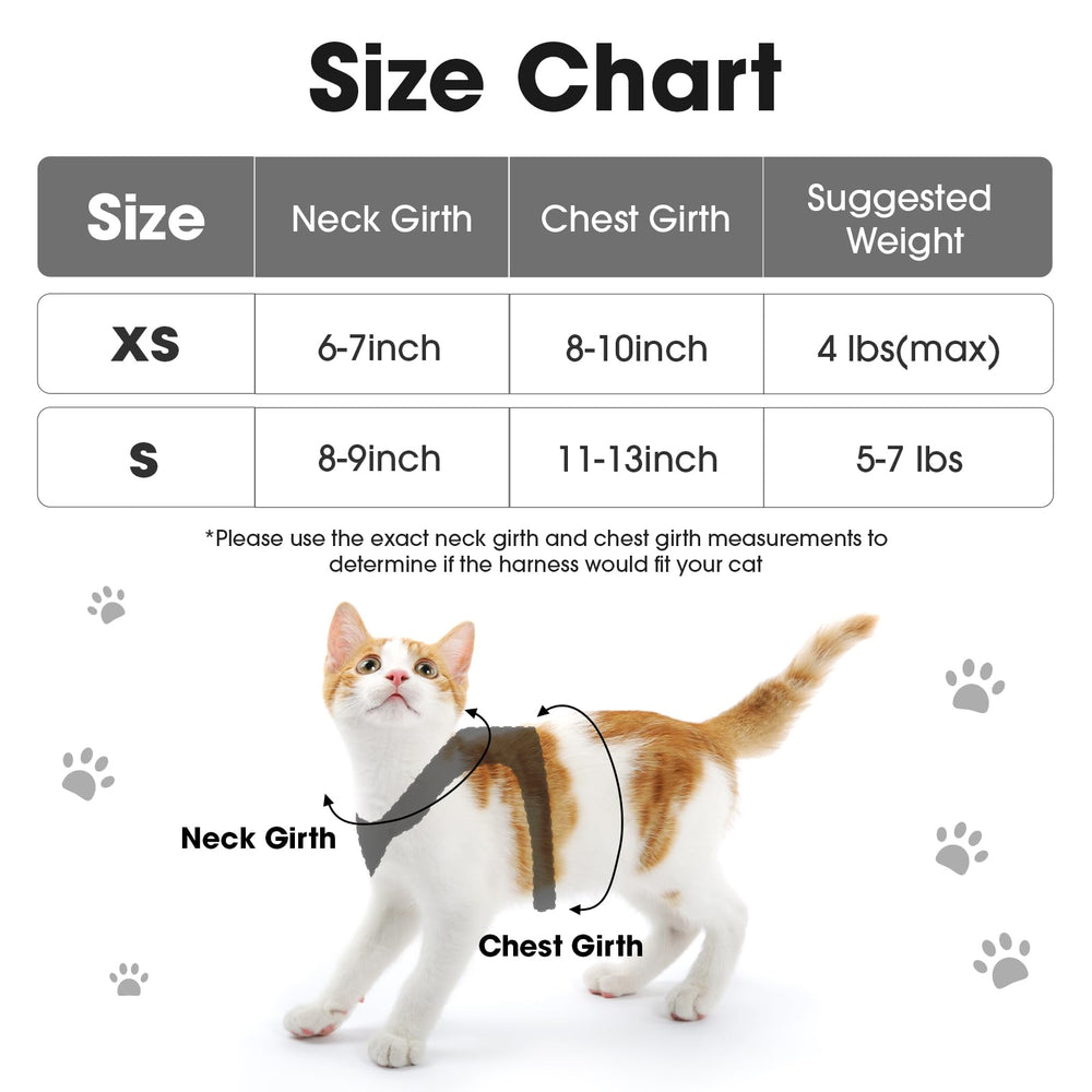 NCMAMA cat harness reflective strip boosts nighttime visibility for safety.