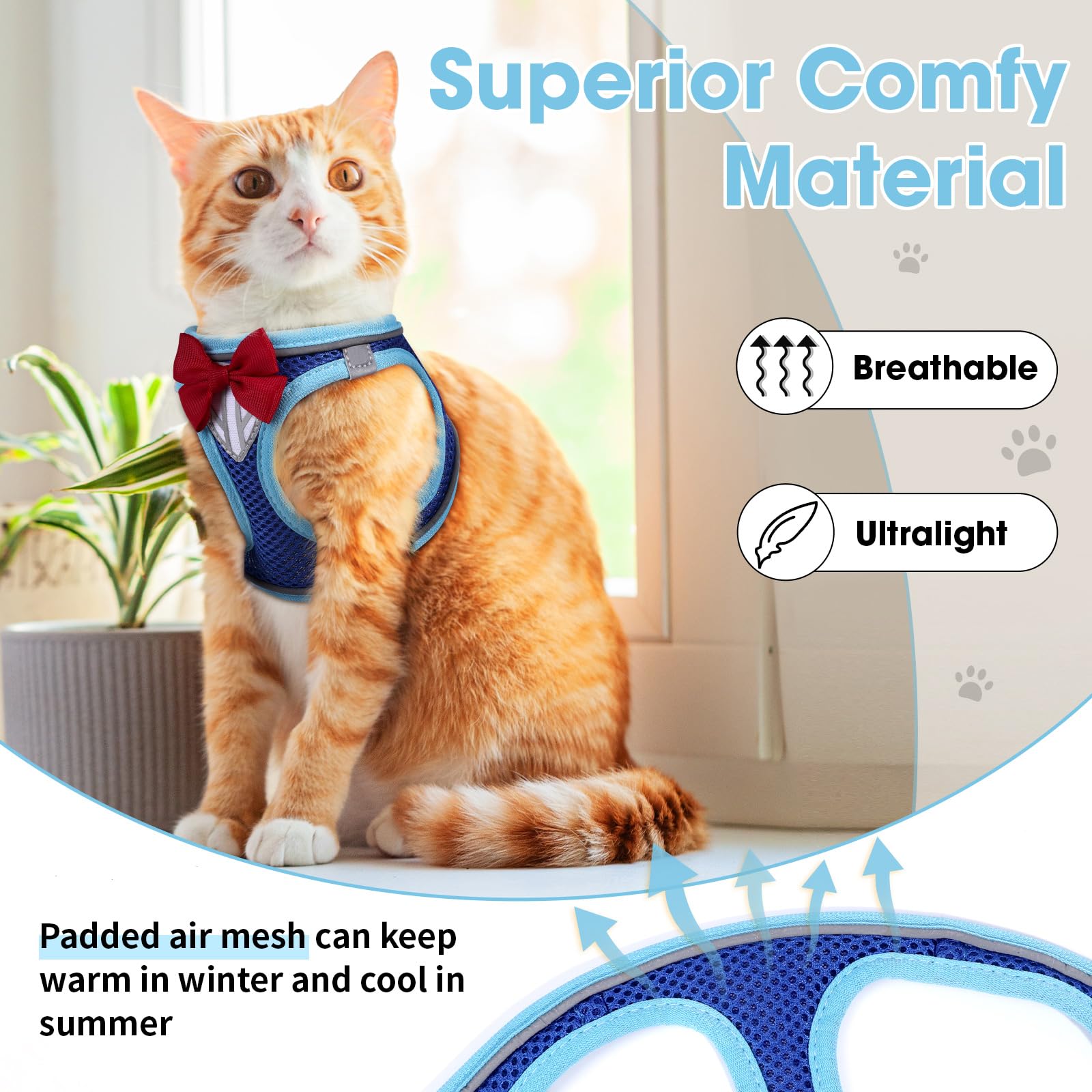NCMAMA step-in buckle harness for quick, safe wearing.