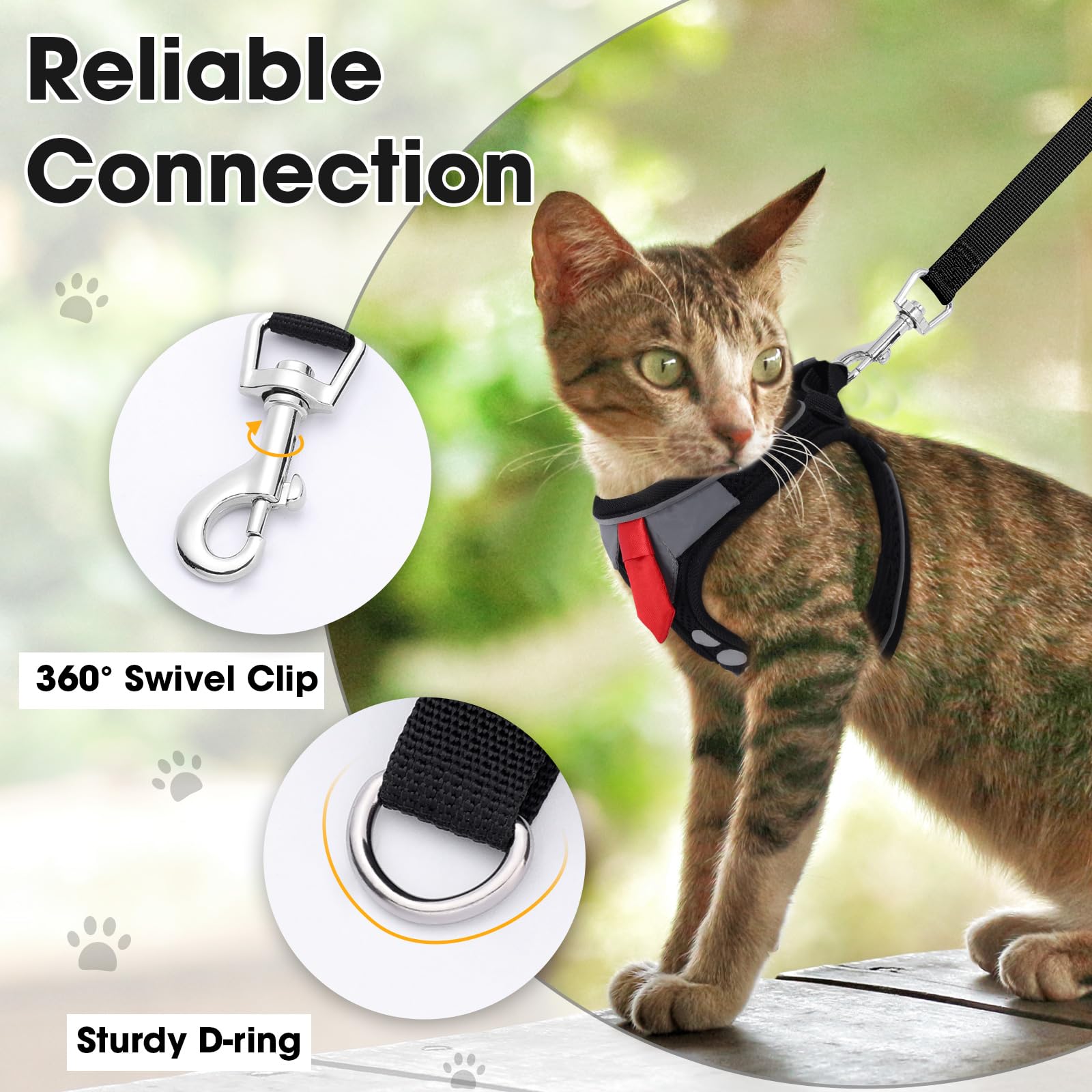 NCMAMA cat harness walking-setup supports easy everyday strolls with pets.