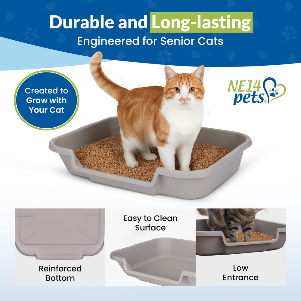 NE14pets KittyGoHere senior cat using for easy entry and exit.