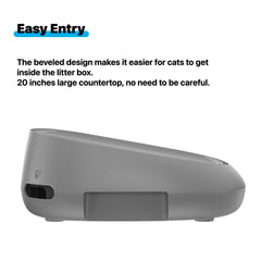 Neakasa Cat Pedal Step Stool bevelled entry eases cat access.